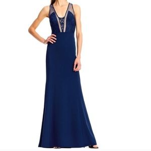 Aidan Mattox Blue Gown